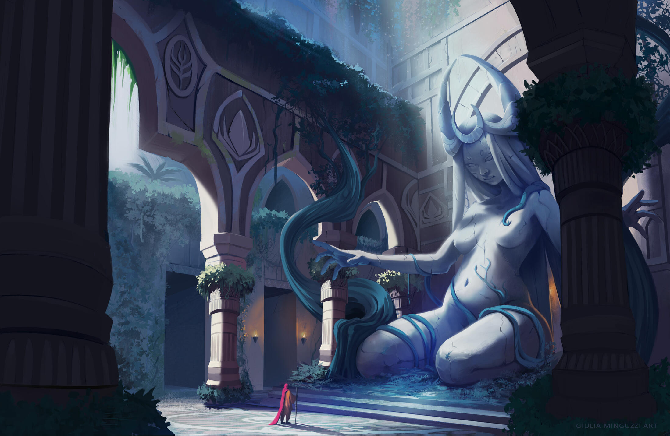 Inareth Temple, personal project