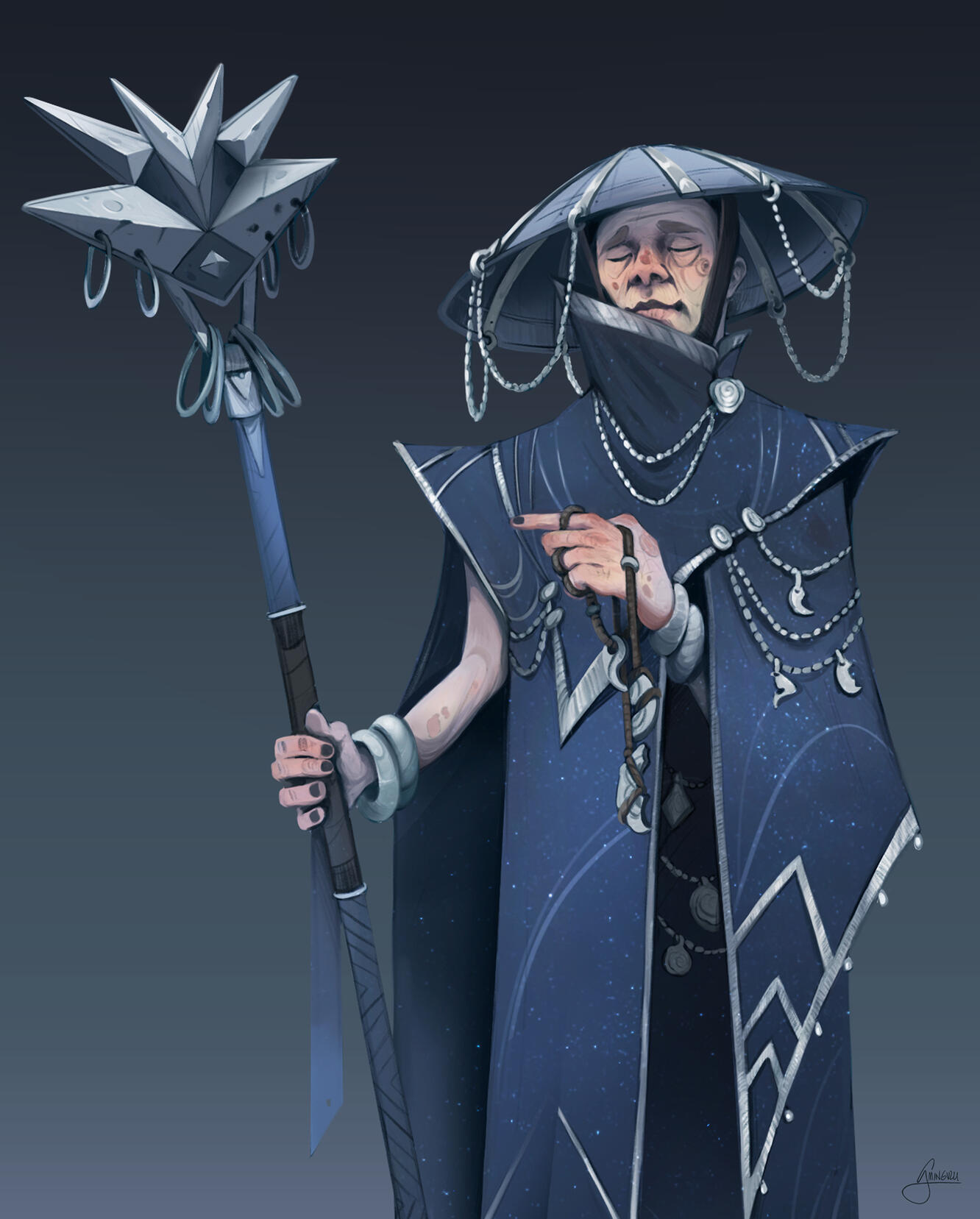 Factol Terrance, personal redesign of the D&D character